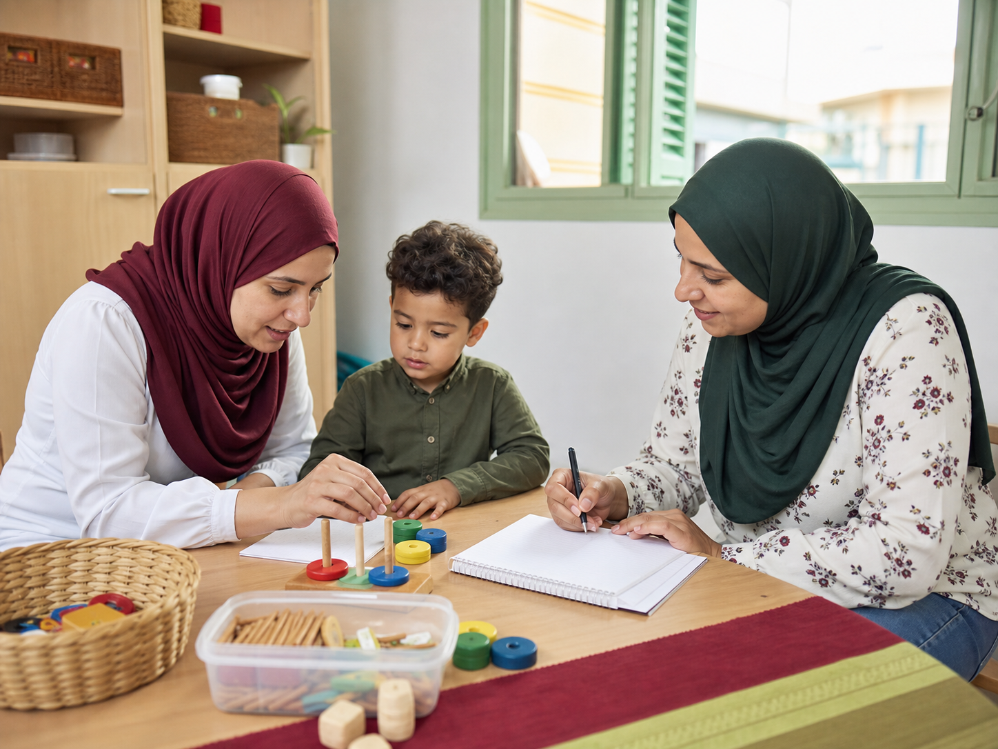 جلسة دعم نفسي ضمن خدمات جمعية كيان